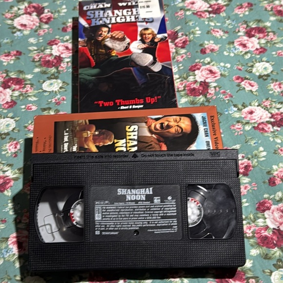 Shanghai Noon & Shanghai Knights VHS 📼 lot of 2 in very good condition. Movies 🍿 - Picture 4 of 6